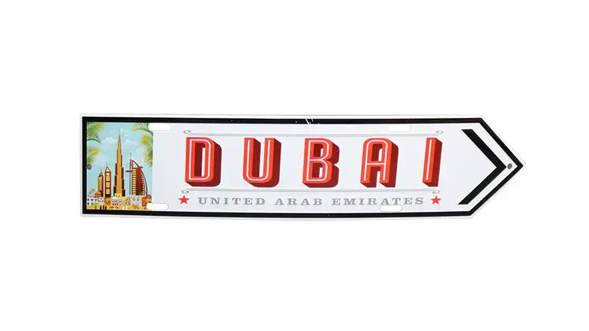 Custom Metal Tin Signs GS Manufacture 30*15.2cm 7