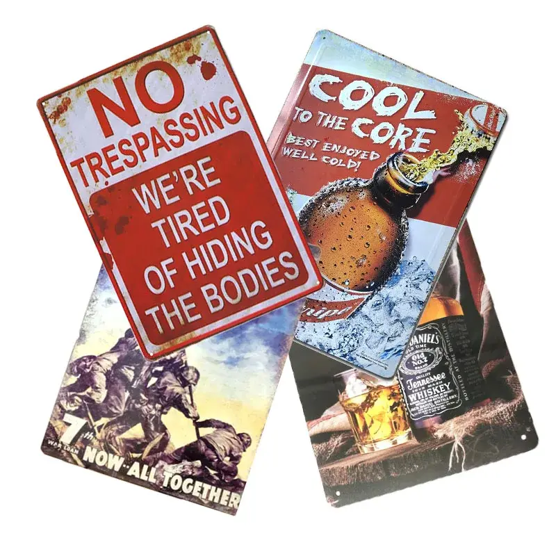 Metal Signs Wall Decor GS Company 4
