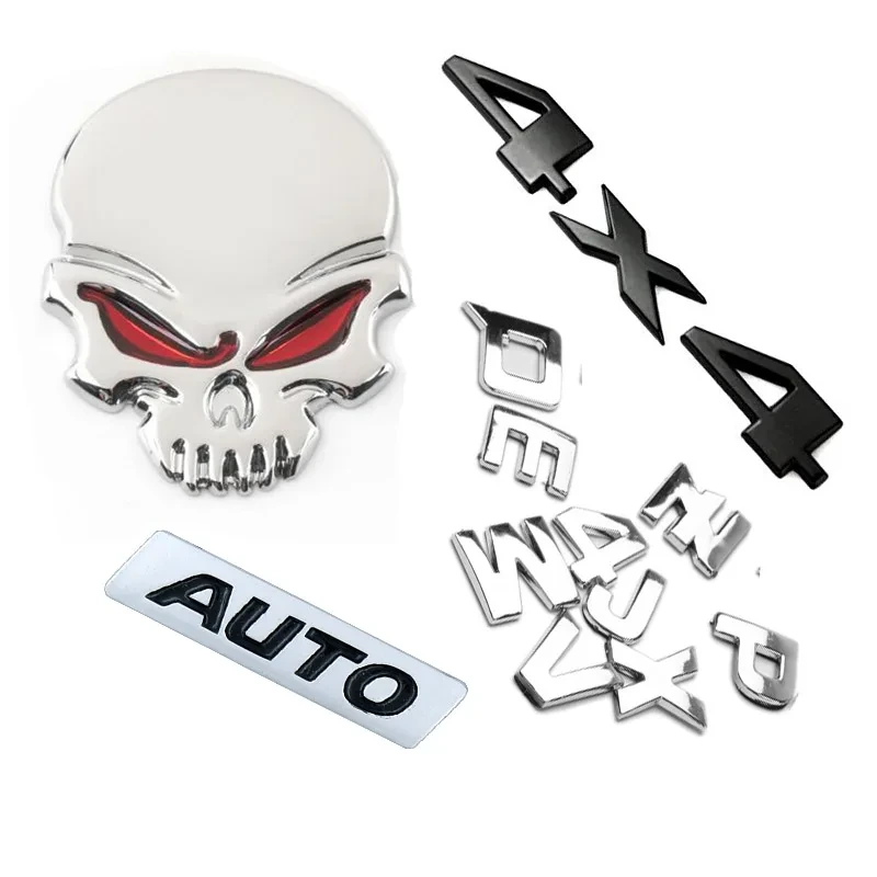 Custom Made Chrome Plastic Car Emblem Badges Auto Emblems car badge stickers Car Grill Badges Emblems 1