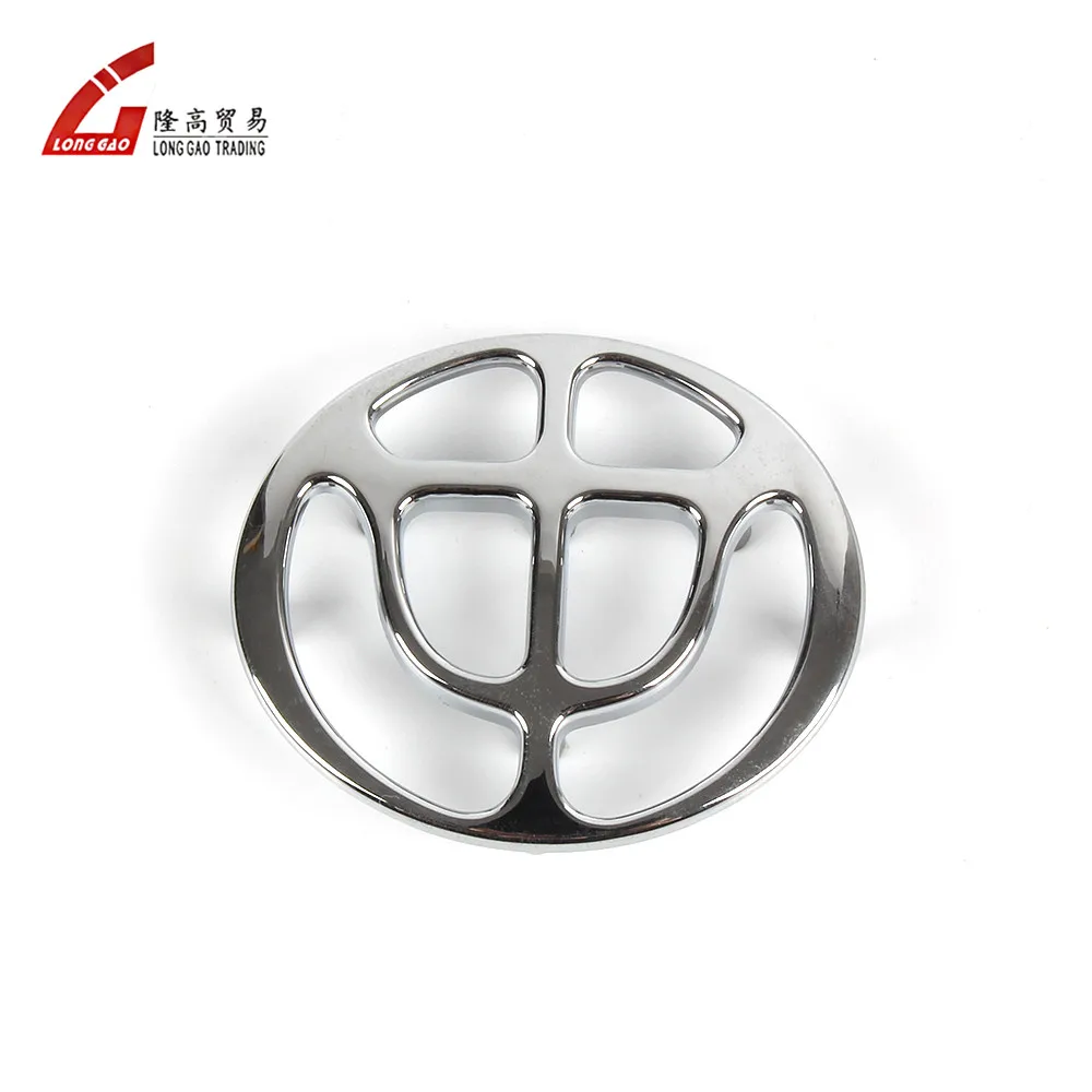 Custom Chrome Car Badge With 3m Adhesive For Car Decoration 3