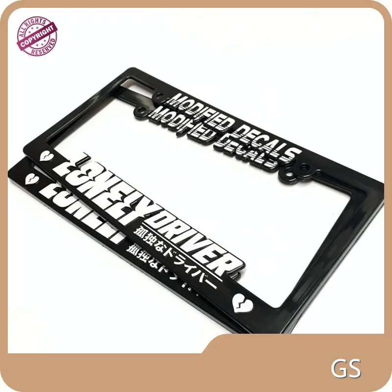 Metal Signs for Home Bulk Buy License Plate Frames GS 1