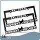 Custom Metal Signs 2016- GS Brand EU Car Number Plate Holder 1