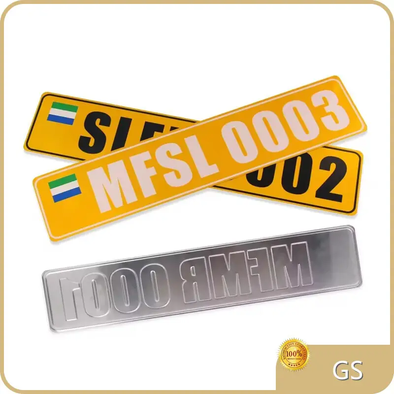 Custom Metal Tin Signs GS Manufacture 30*15.2cm 1