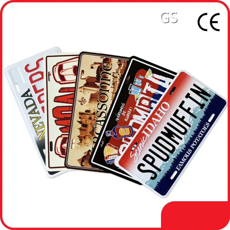 Custom Metal Signs Outdoor Bulk Buy 30*15.2cm ; 52*11cm; Custom GS 1