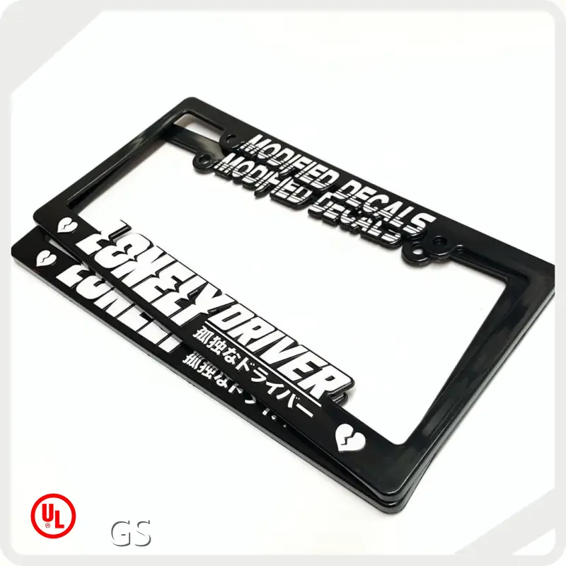 Custom Made License Plate Frames Bulk Buy License Plate Frames GS 1