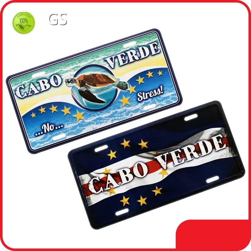 Metal Signs for Outdoors GS Brand Alumium;Plastic UV Resistant 1