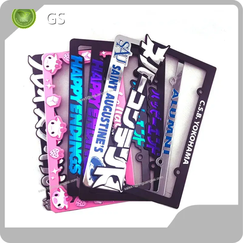 Custom Car Tag Frames Universal GS 1