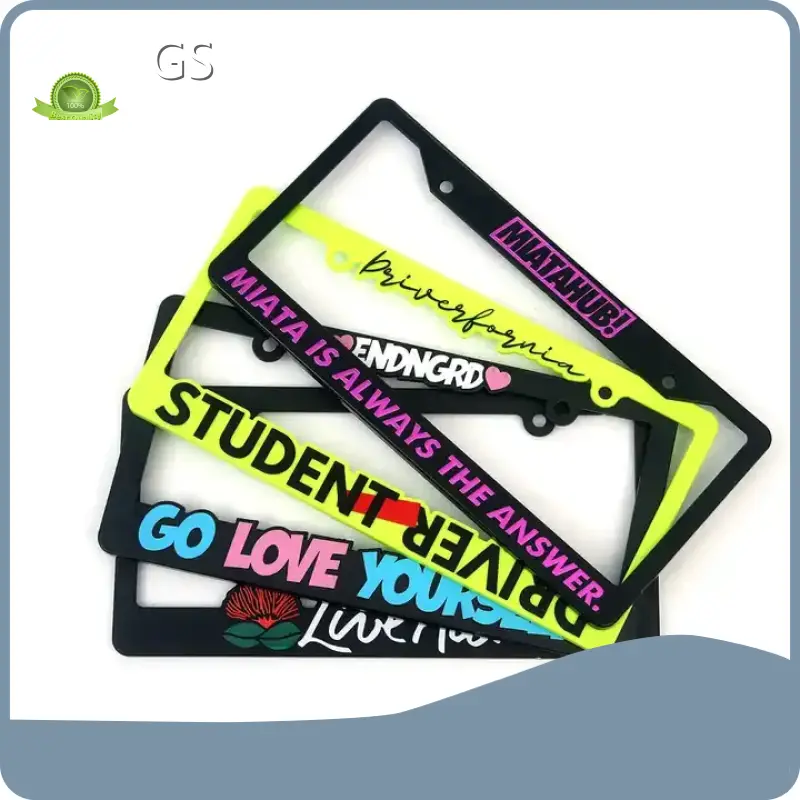 Custom Number Plate Frames ISO 9001 ; BSCI GS Company 1
