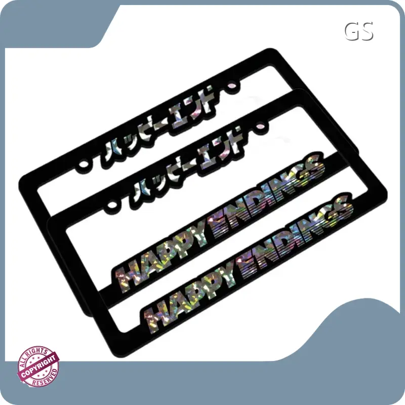 Custom Custom Number Plate Frames License Plate Frame GS 1
