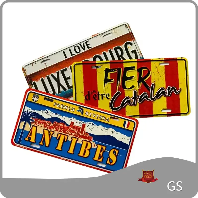 Custom Metal Signs Outdoor GS30*15.2cm ; 52*11cm; CustomOEM 1