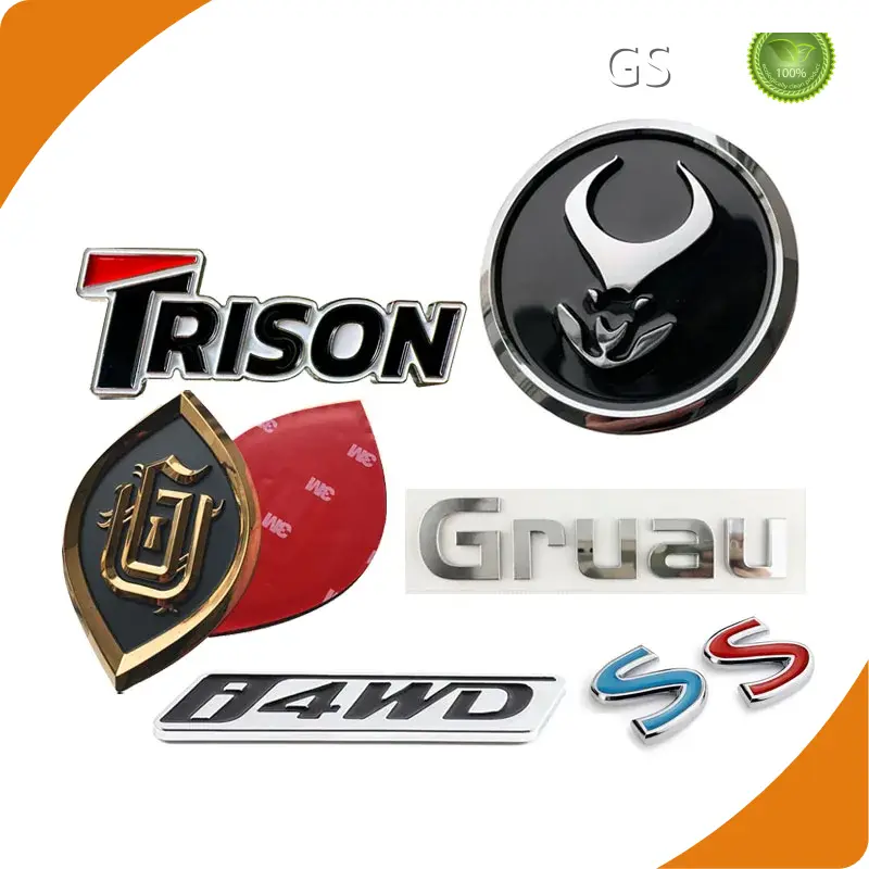 Custom Personalised Metal Signs Car Emblems GS 1