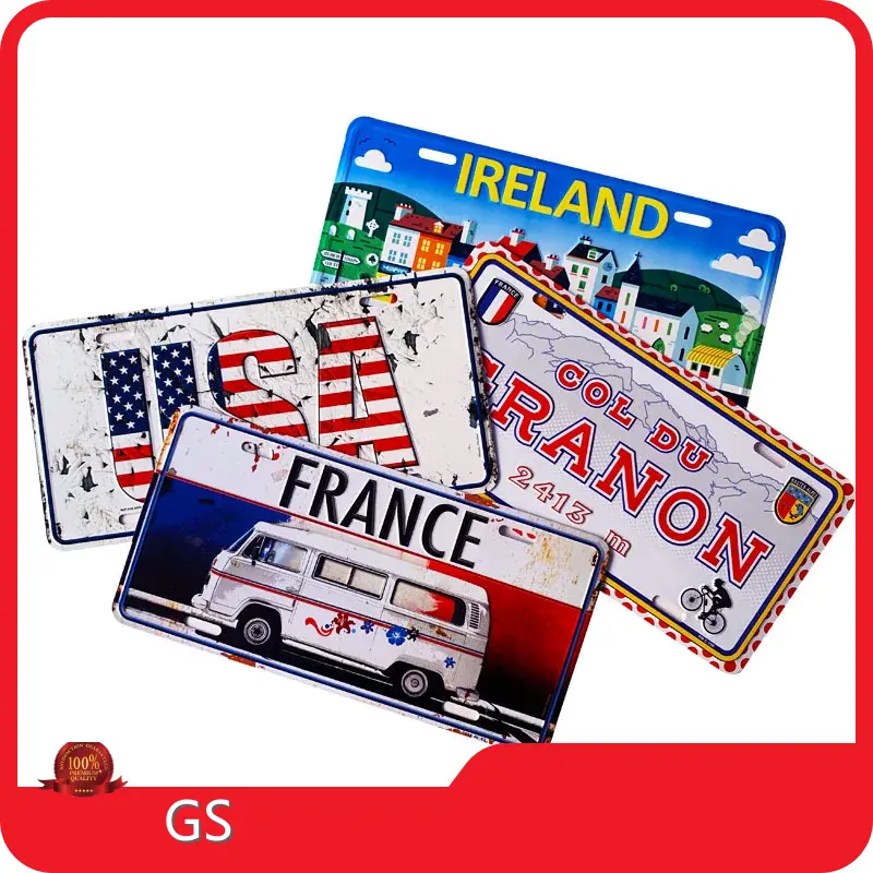 Custom Made Metal Signs GS Brand Quality Assurance 1