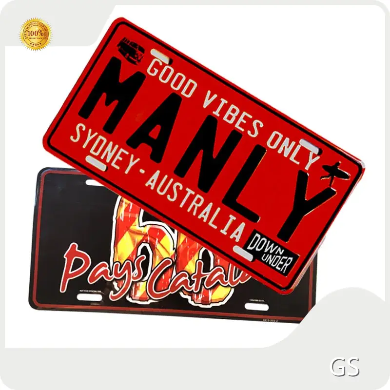 Hot Personalised Metal Signs Alexander 128 / G GS Brand 1