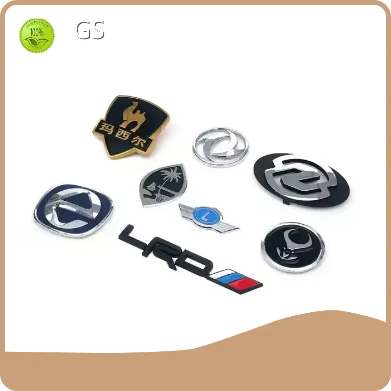 Custom Car Emblems GS Brand Custom Car Emblems ABS Plastic 1