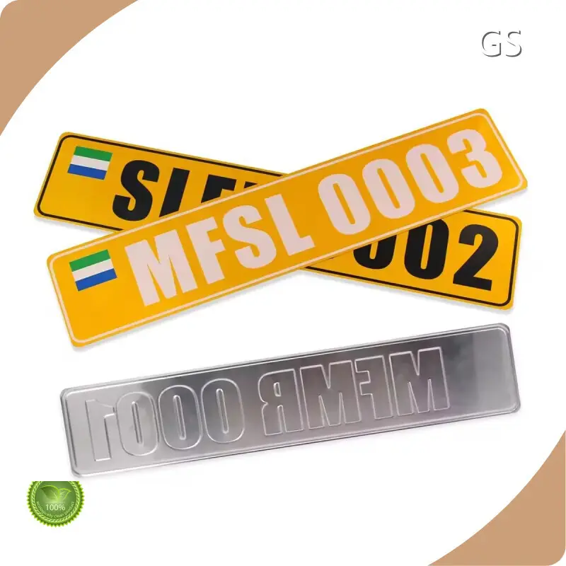 Hot Metal Tin Signs Wholesale Silkscreen Printing; Offset Printing GS Brand 1