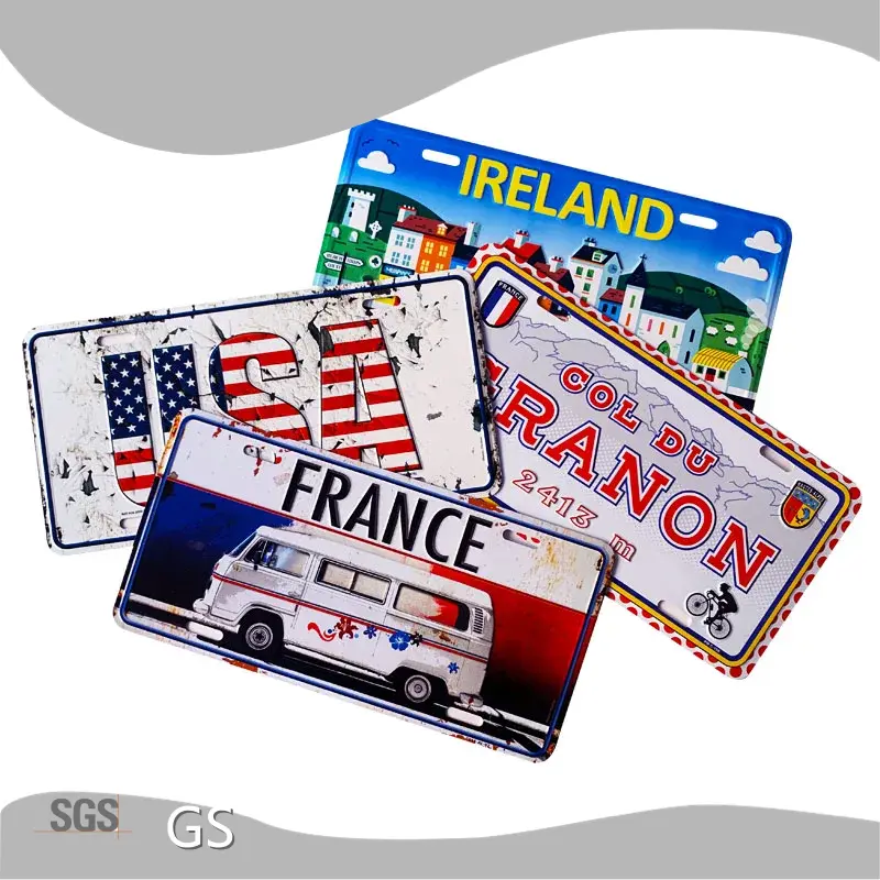 Custom Metal Signs for Home Custom Size GS 1