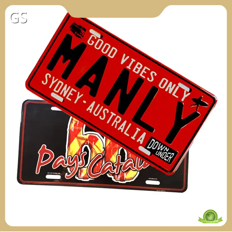 Custom Metal Signs From China for ApartmentGUANGSAI 1