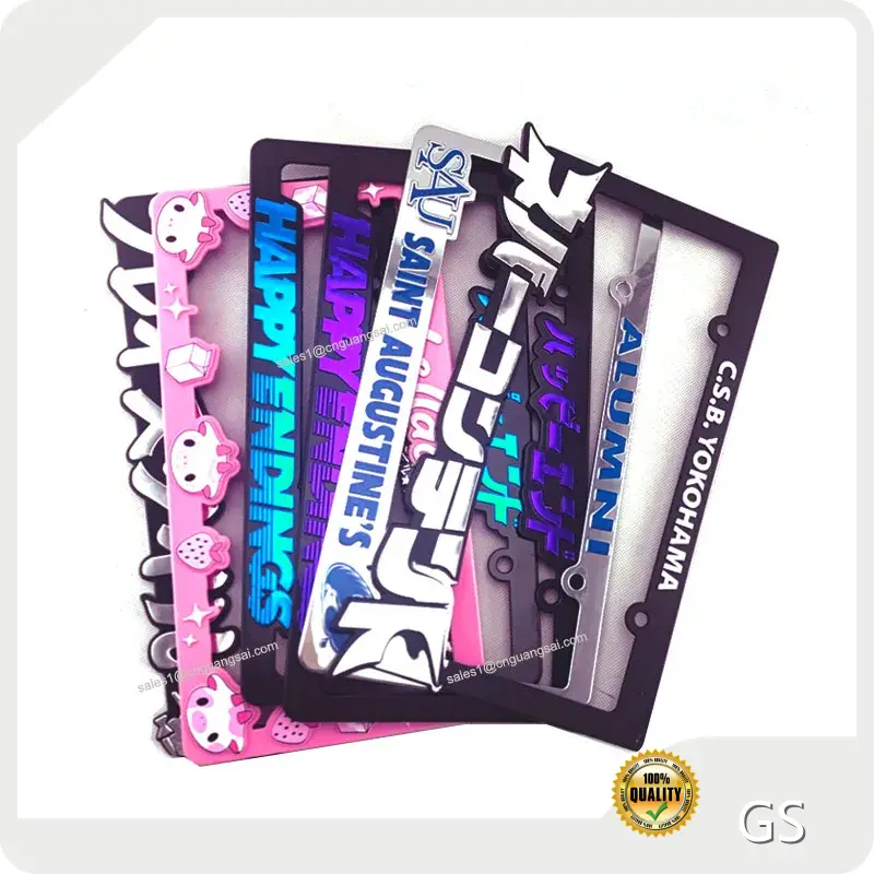 Custom Custom License Plate Frames Universal GS 1
