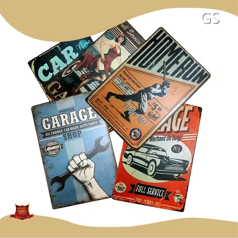 GS Metal Signs for Outdoors Giftsupply 1