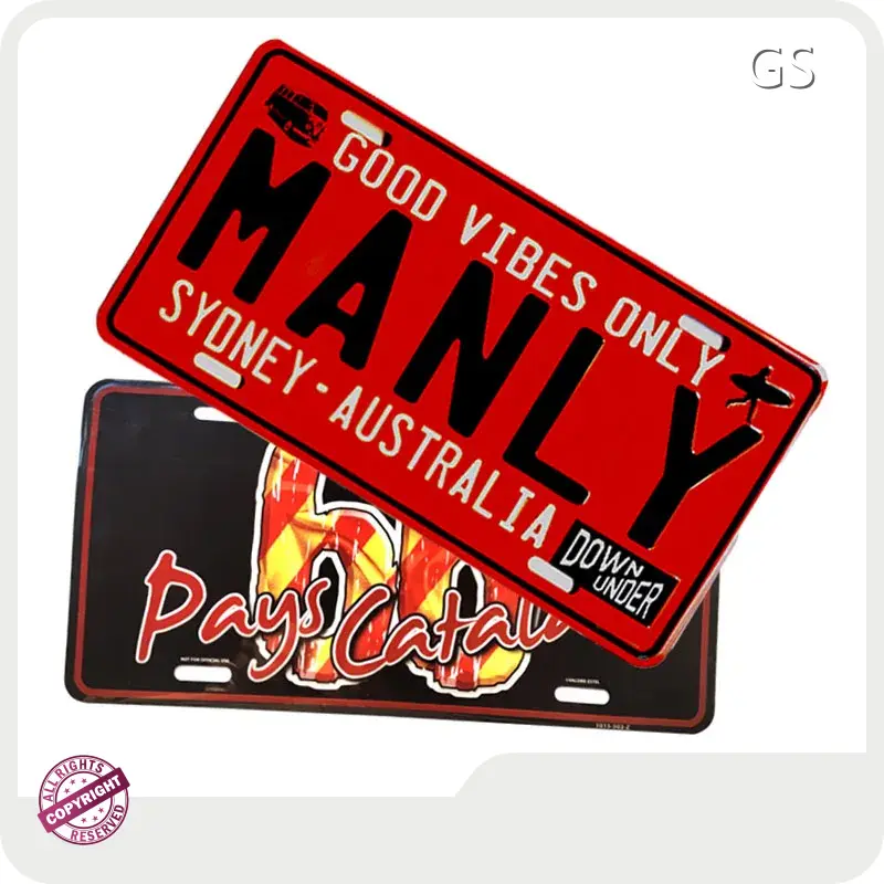 For House Personalised Number Plates License Plate Number Plate by GS 1