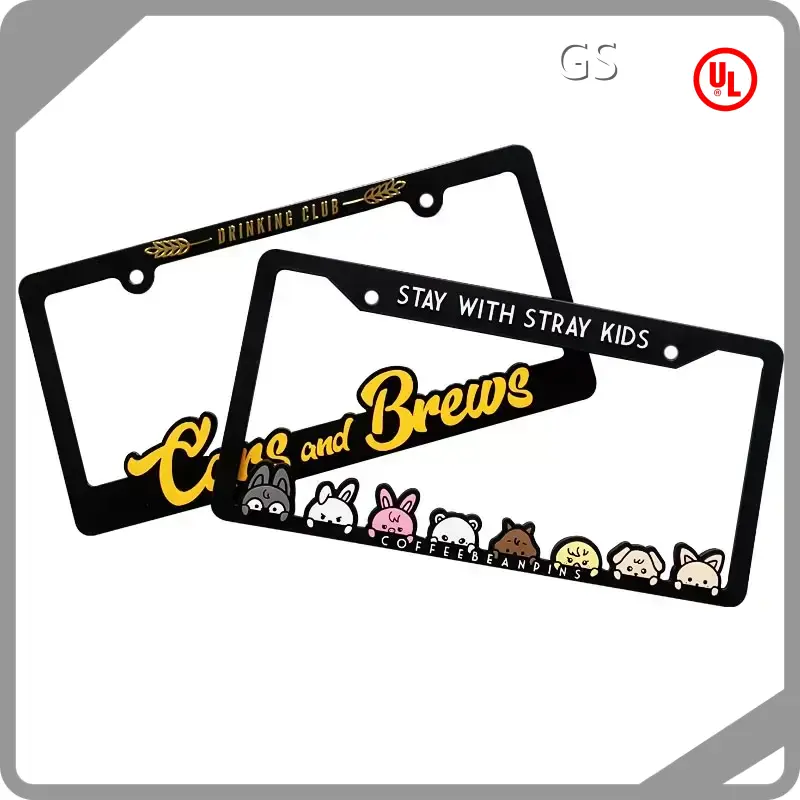 Bulk Production License Tag Frames for Hospital 1