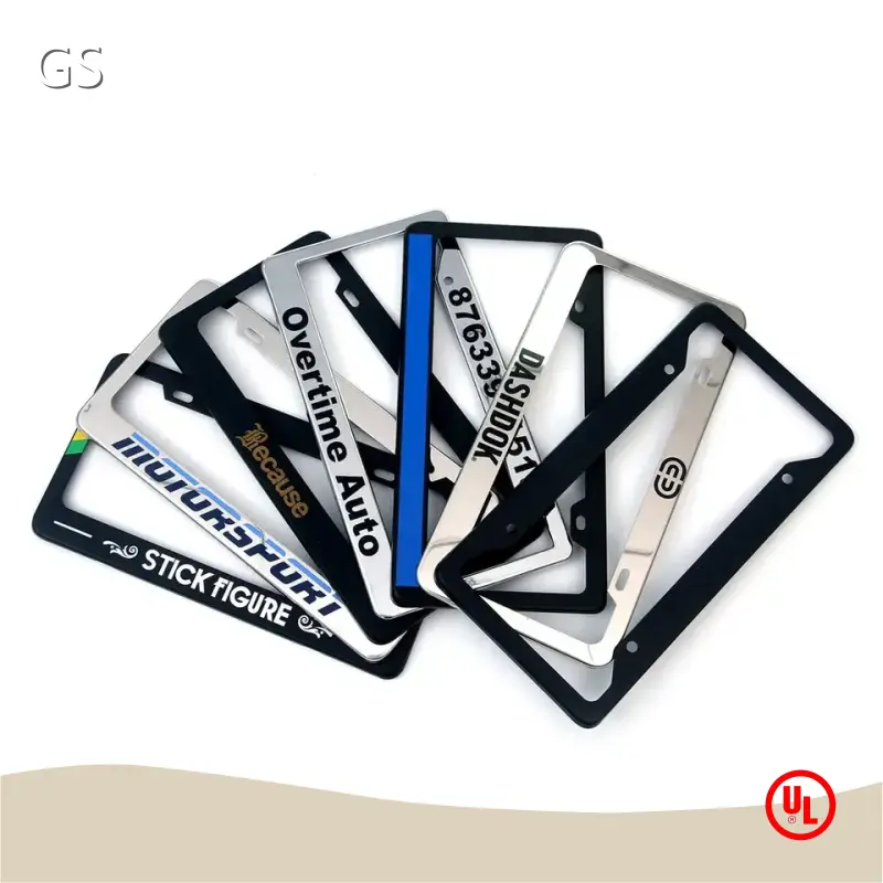Quality Personalized License Plate Frames Price List 1