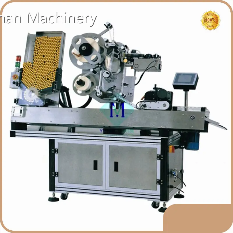 Máquina etiquetadora frontal y posterior de Yiman Machinery 1