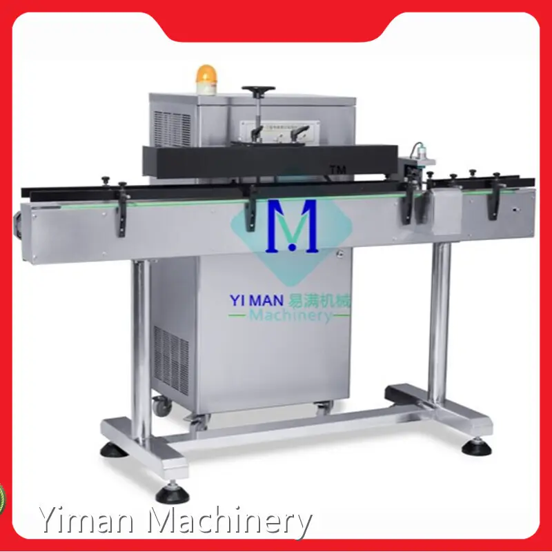 Máquina de sellado de inducción automática por maquinaria Yiman 1