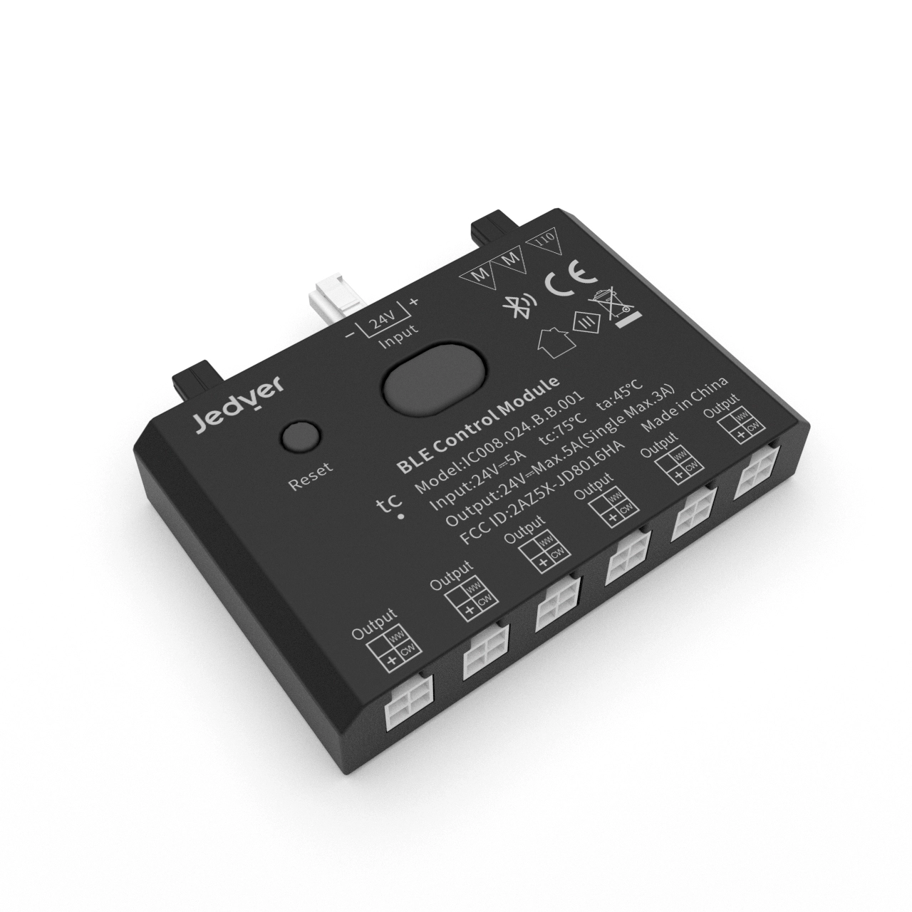 Controlador, 6 Vías, Materia, Multiblanco, Sincrónico, 3 Pines, 24 V 1