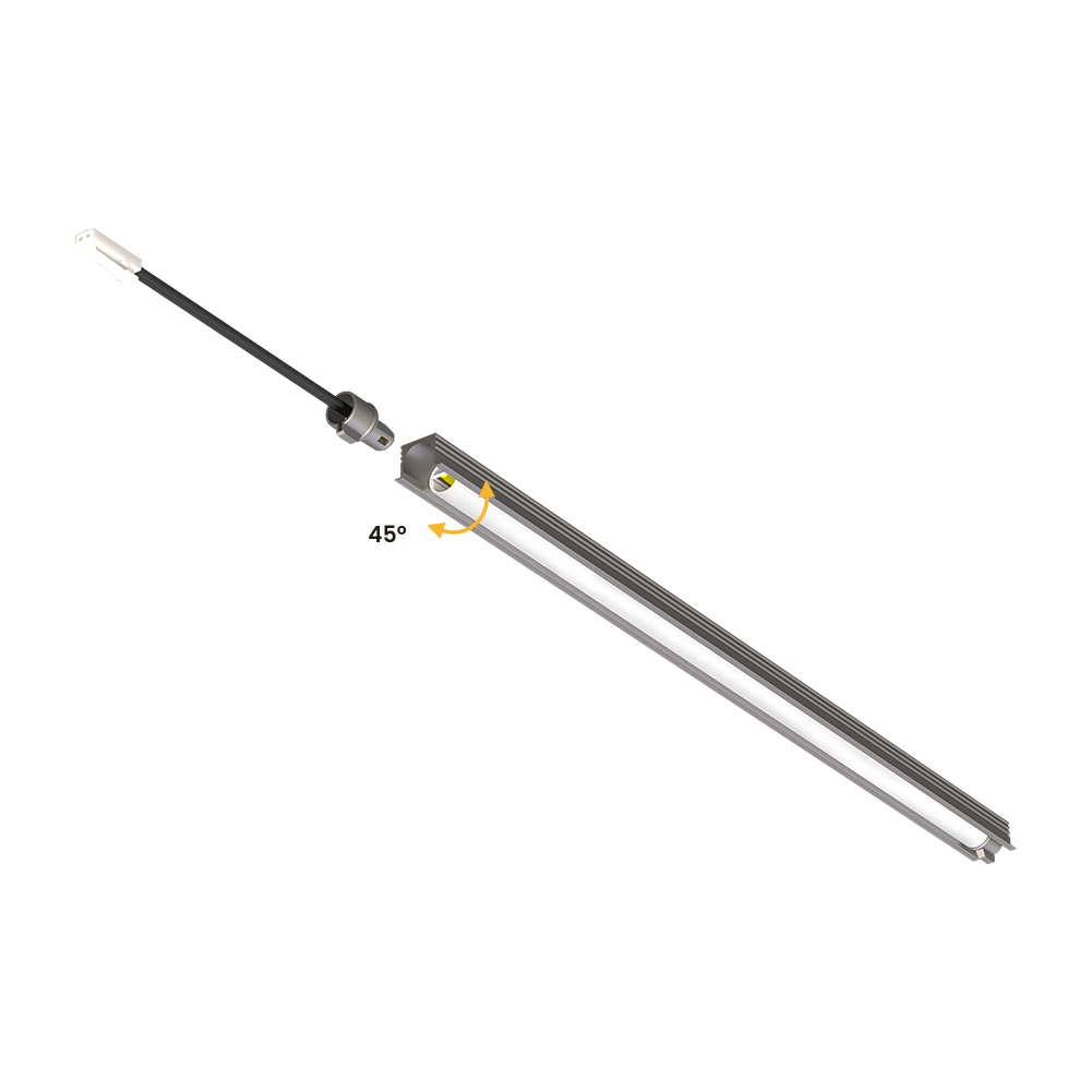 ĐÈN LINEAR, 24V, Đơn sắc / Nhiều màu trắng, Dưới tủ, Gắn âm tường 1
