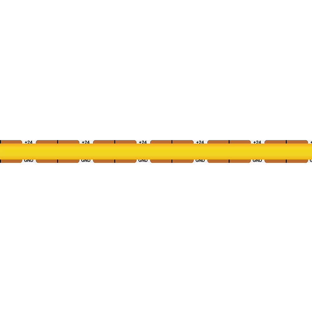 COB LED-RIBBONS, 24V, ขาวดำ 5mm 1