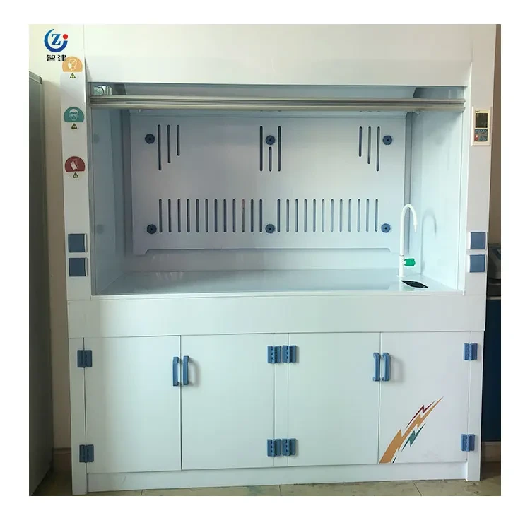 Hotte d'extraction de fumées de laboratoire chimique, bon prix, armoire de fumées d'échappement 1