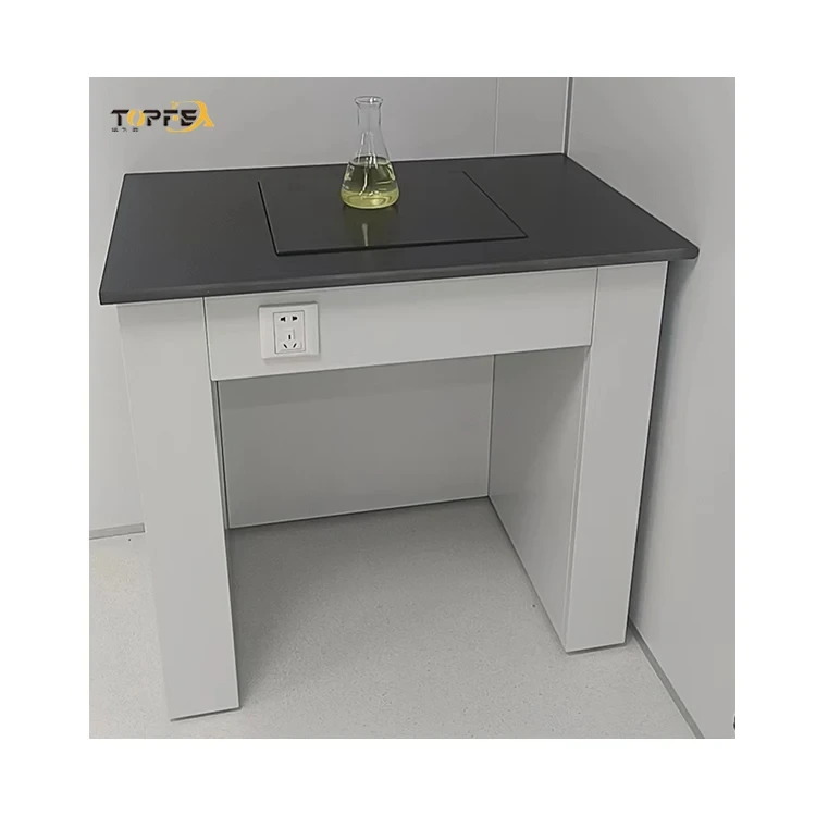 Mesa de equilibrio de mármol de laboratorio con plataforma antivibración 1