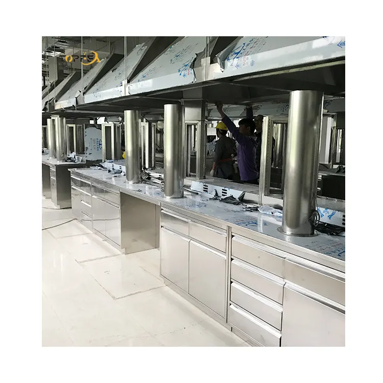 Laboratory Furniture Physics Biochemistry Speech School Student Lab Table by Topfea Lab 3