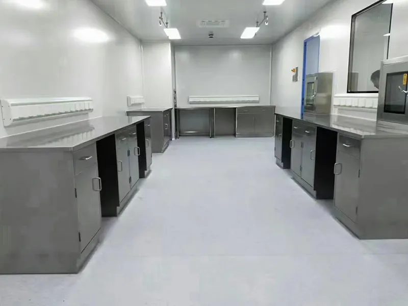 Modular Lab Furniture Food Worktable Hospital Table - - Topfea Lab 3