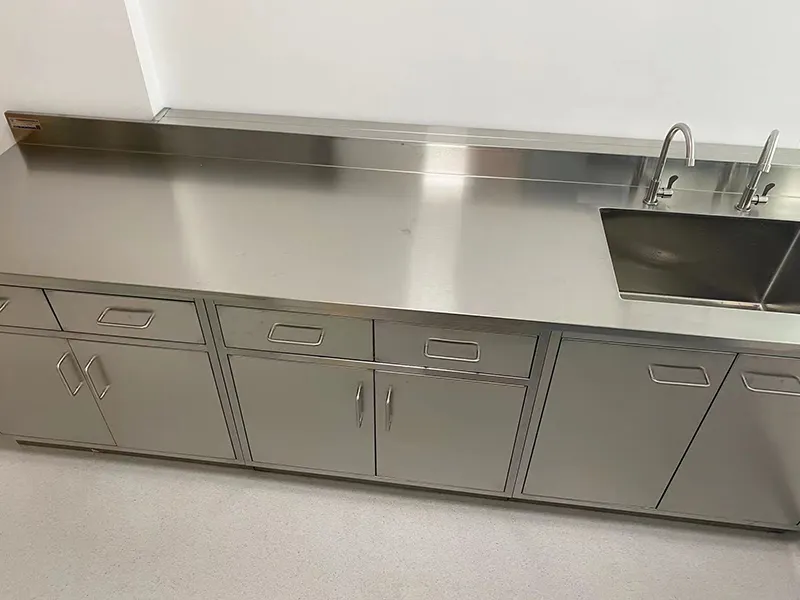 Modular Lab Furniture Food Worktable Hospital Table - - Topfea Lab 6
