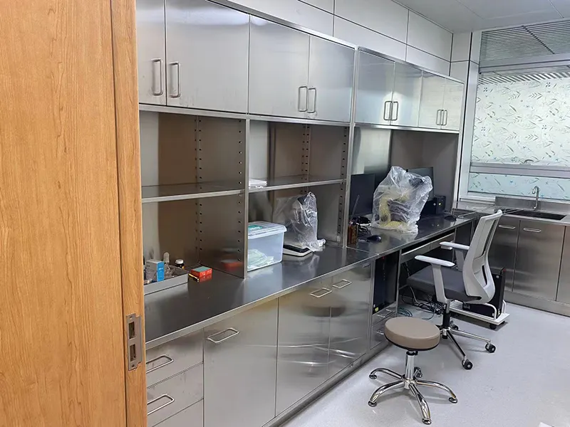 Modular Lab Furniture Food Worktable Hospital Table - - Topfea Lab 5