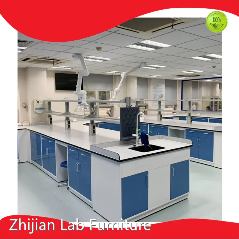 Lab Benches L*1500/750(W) *800 /850mm(H) Or Customizable DTC 16-INCH THREE SECTION SILENT RAILcompany 1