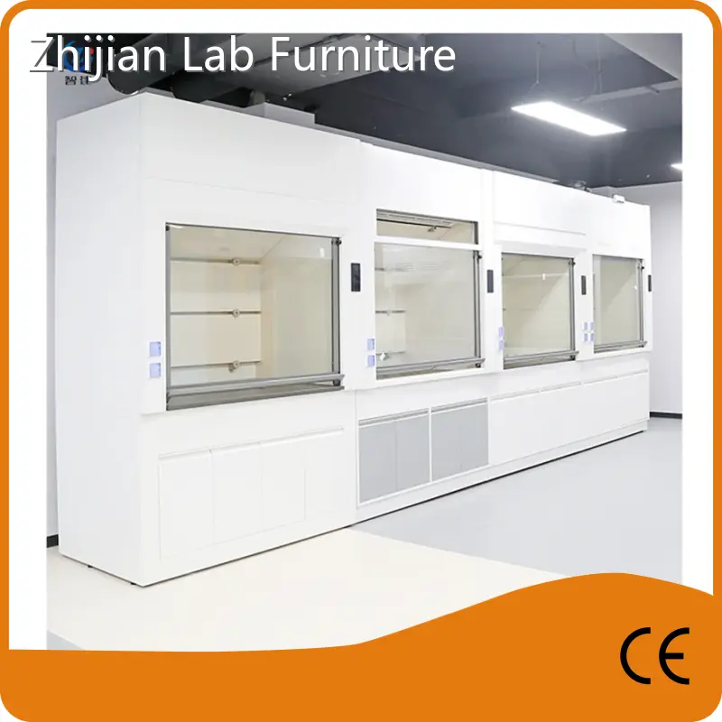 Laboratorium Furniture Supply Floor-mounted/Worktop/Multi-sided Fume Hood 1