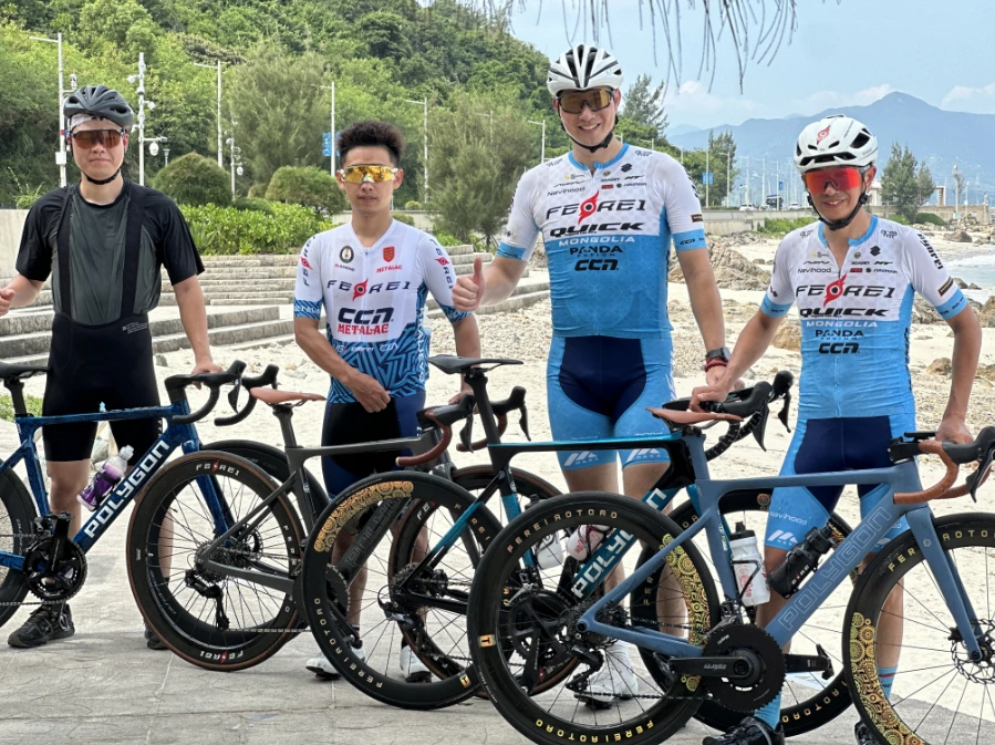 FEREI Cycling Team's Coastal Leisure riding in Shenzhen's Yangmeikeng 1