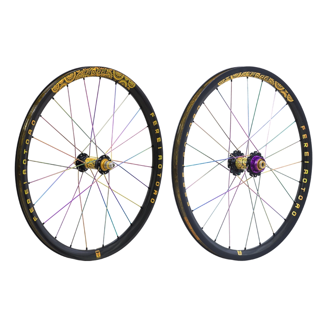 Wholesalehow to Choose Track Wheels T700 Carbon Fiber Front-24 Holes、rear-24 Holes 2