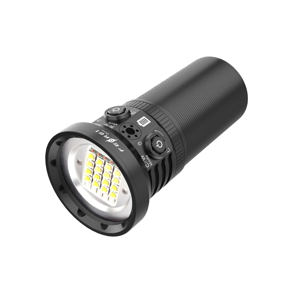 Luces de antorcha de buceo Ferei W167 (brillo) 1