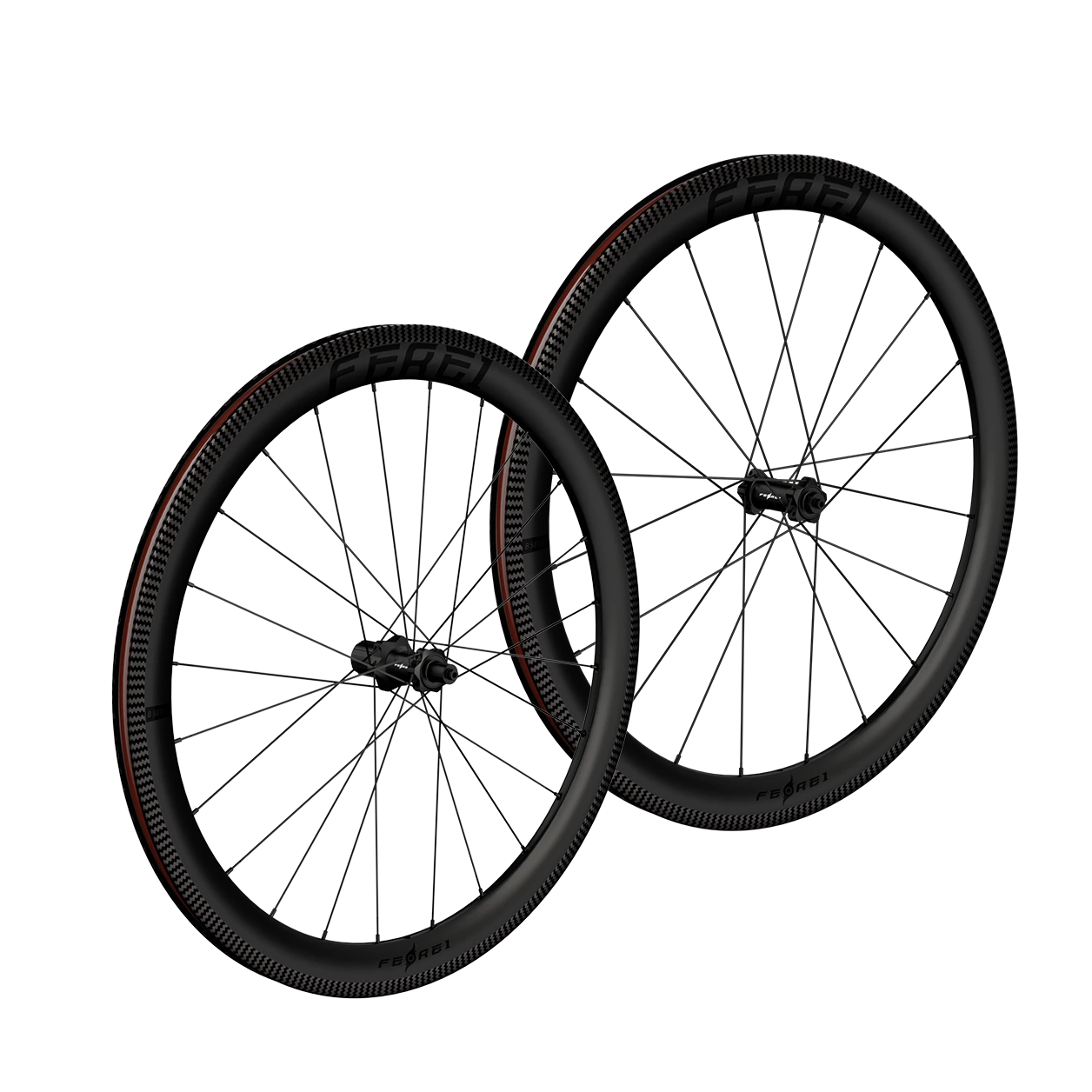 飞锐 B50C 圈刹公路车轮组 1