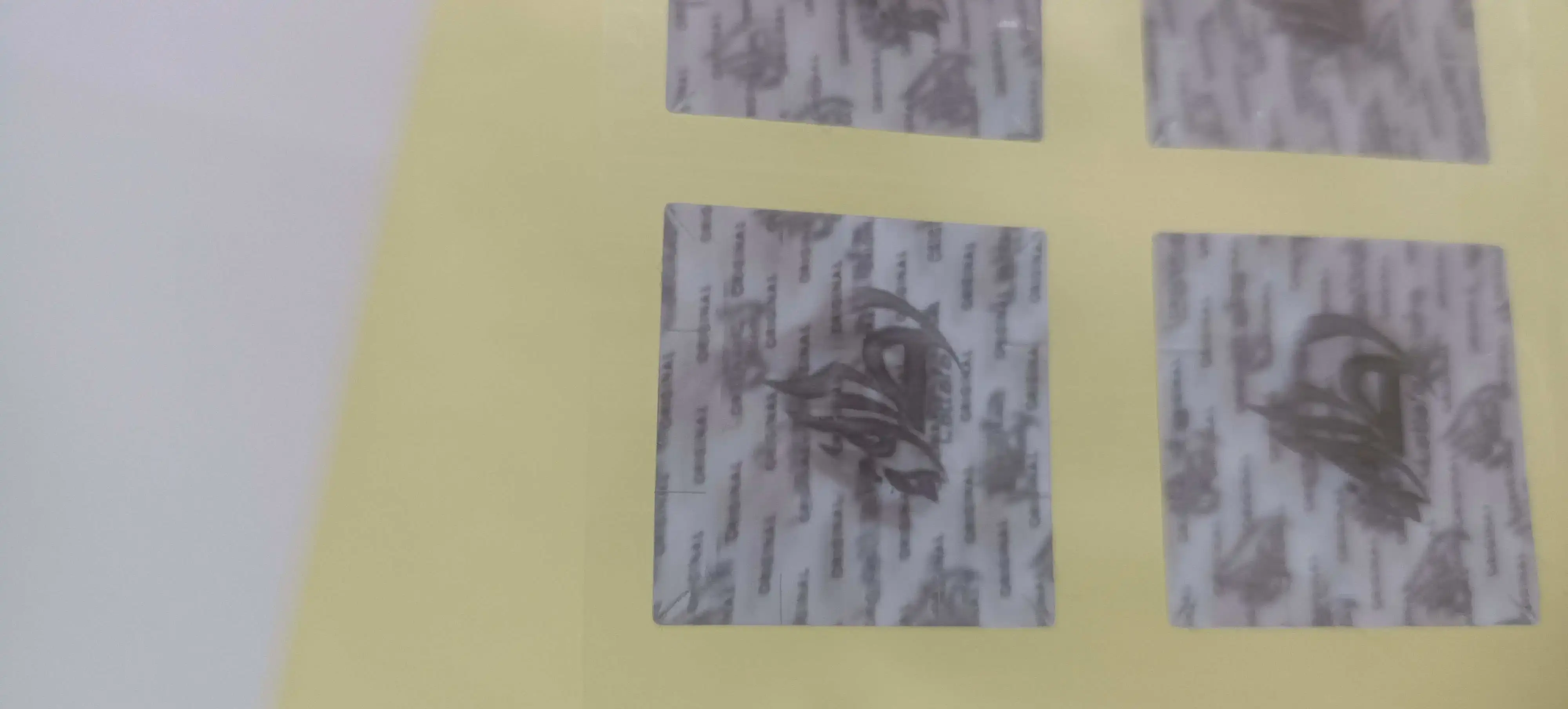 Anti Counterfeit Sticker PET - - LLR Packaging 6