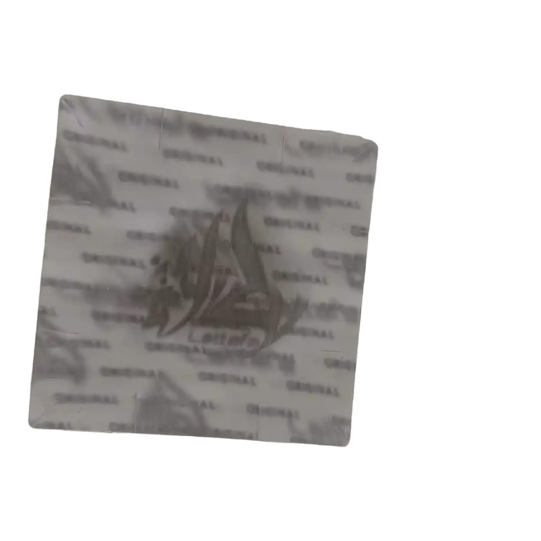 Anti Counterfeit Sticker PET - - LLR Packaging 2