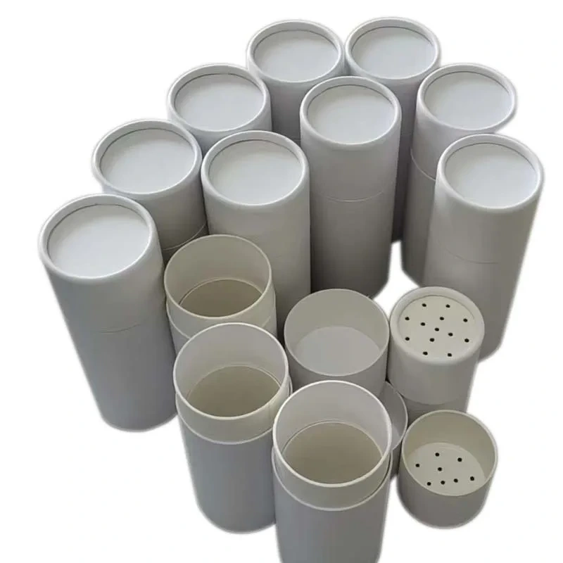 ภาชนะกระดาษแข็งที่เป็นมิตรกับสิ่งแวดล้อมสามารถมีหลอดกระดาษ Sifter Shaker 1
