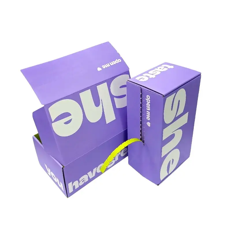 Cardboard Mailer Boxes Customer's Logo by LLR Packaging 2