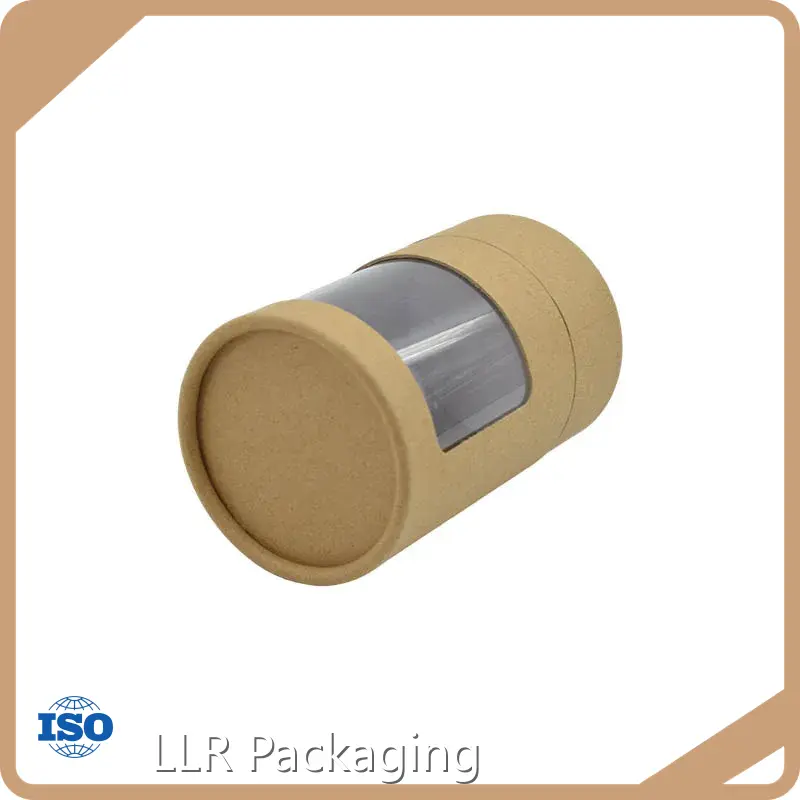 Cylinder Cardboard Packaging Tea - - LLR Packaging 1