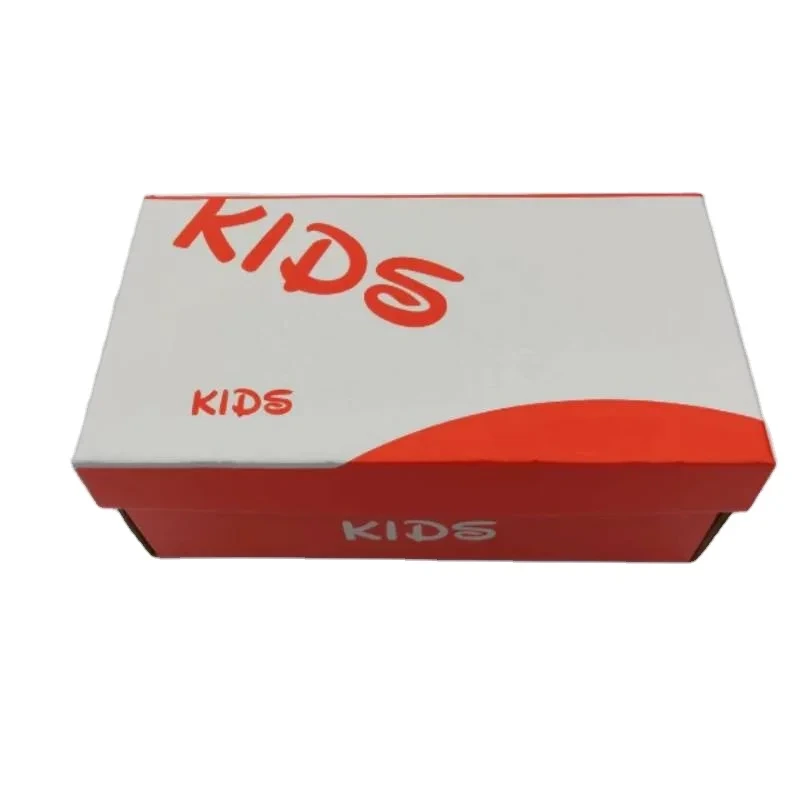 Tehase hind kohandatud printimislogo kokkupandav gofreeritud papp papp beebi kinkekarbi pakendpakend /kingad 1
