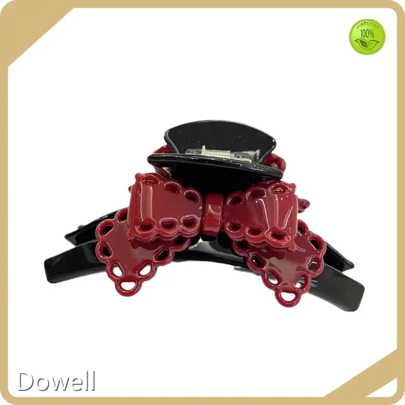 Metal Hair Combs Acetate Hair Claw Clip - - Dowell 1